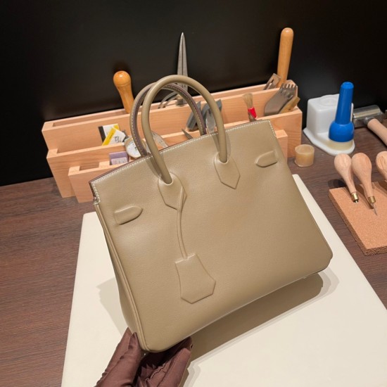 エルメス シャドーバーキン Hermes Shadow Birkin25  スイフト swift エトゥープ 18/Étoupe Grey  shadow-002 全手縫い