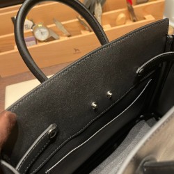 エルメス シャドーバーキン Hermes Shadow Birkin25 スイフト swift ブラック 89 /Black shadow-003 全手縫い