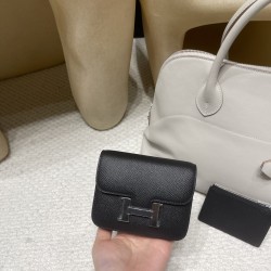 【新入荷】コンスタンス Constance slim ゴールド シルバークランク 腰巻きポーチ対応 高級カードケース