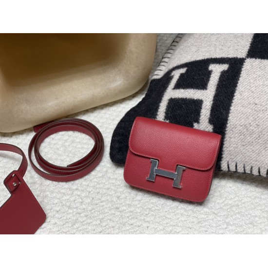 【出荷準備完了】コンスタンス Constance slim ルージュグレナ シルバークランク 高級レザーカードケース 【出荷準備完了】コンスタンス Constance slim ルージュグレナ シルバークランク 高級レザーカードケース