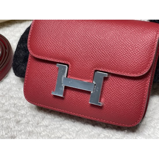 【出荷準備完了】コンスタンス Constance slim ルージュグレナ シルバークランク 高級レザーカードケース 【出荷準備完了】コンスタンス Constance slim ルージュグレナ シルバークランク 高級レザーカードケース