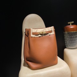 【HERMES】ソ ケリー 22cm トリヨン・クレマンス革 37 ゴールド 幅広肩紐 レトロモダン マイノリティーモデル