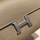エルメス コンスタンス ロング ヴォーエプソン 18/Étoupe Grey エトゥープ シルバー金具  wallet-022 全手縫い