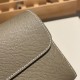 エルメス コンスタンス ロング ヴォーエプソン 18/Étoupe Greyエトゥープ シルバー金具  wallet-030 全手縫い