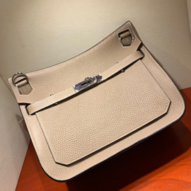 エルメス ジプシエール 28 トープ シルバー金具