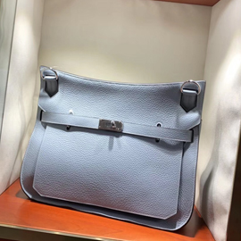 エルメス ジプシエール31 ブルーラン シルバー金具