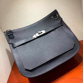 エルメス ジプシエール31 ブラック シルバー金具