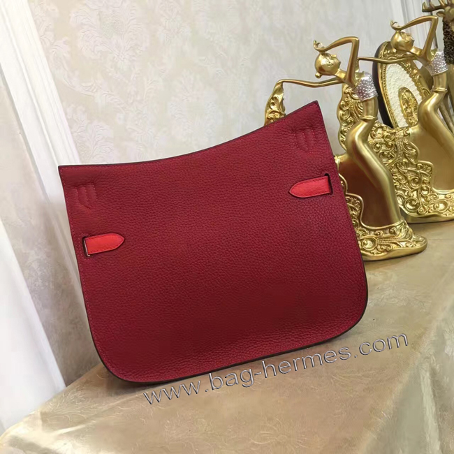 エルメス ジプシエール 28 レッド/ルビー シルバー金具