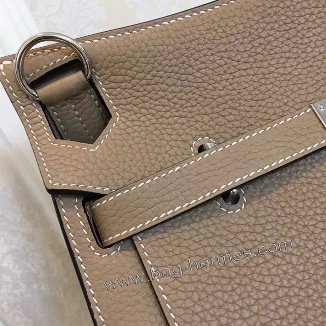 エルメス ジプシエール 28 トゥルティ―ルグレー シルバー金具