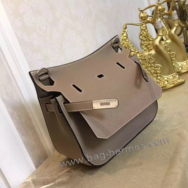 エルメス ジプシエール 28 トゥルティ―ルグレー シルバー金具