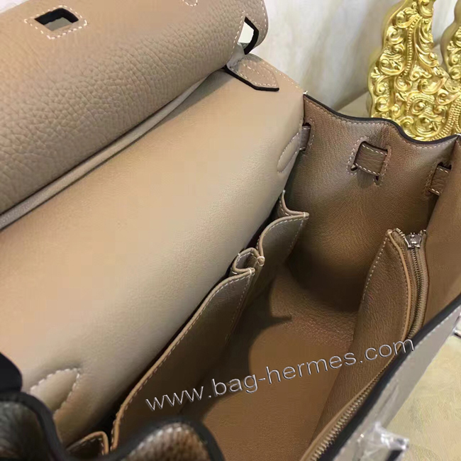 エルメス ジプシエール 28 トゥルティ―ルグレー シルバー金具