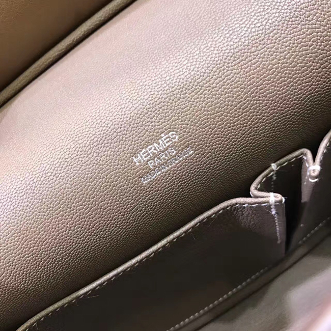 エルメス ジプシエール 28 エトゥープ スイフト シルバー金具