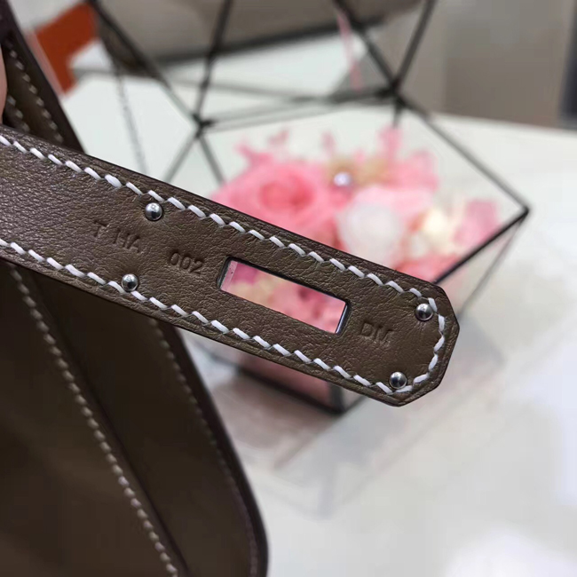 エルメス ジプシエール 28 エトゥープ スイフト シルバー金具