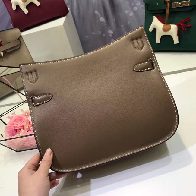 エルメス ジプシエール 28 エトゥープ スイフト シルバー金具