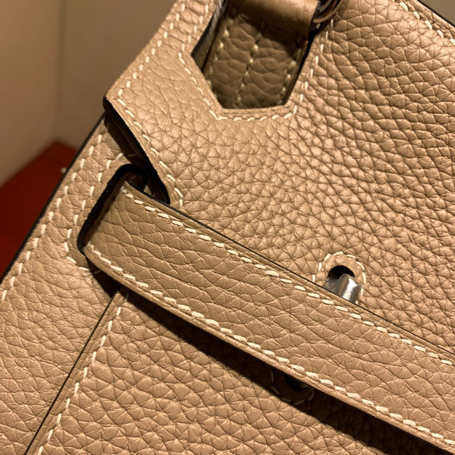エルメス ジプシエール 28 トープ シルバー金具