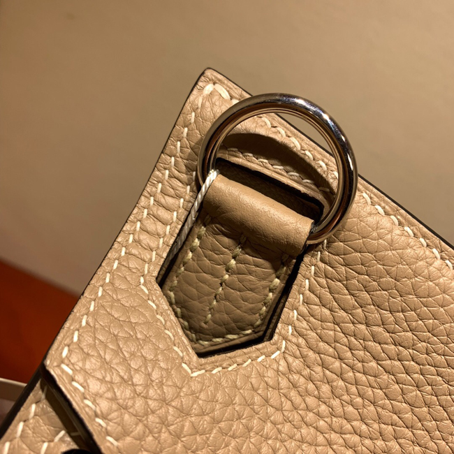 エルメス ジプシエール 28 トープ シルバー金具