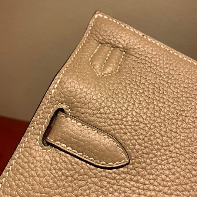 エルメス ジプシエール 28 トープ シルバー金具