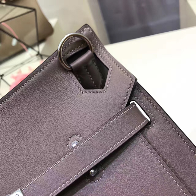 エルメス ジプシエール 28 グラファイト スイフト シルバー金具