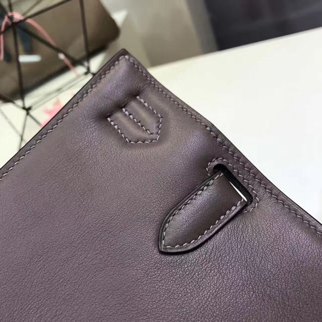 エルメス ジプシエール 28 グラファイト スイフト シルバー金具