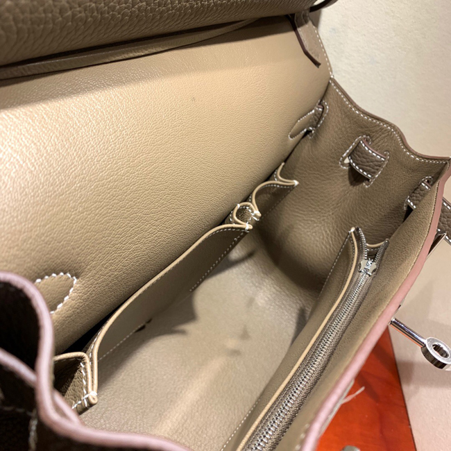 エルメス ジプシエール 31 エトゥープ シルバー金具