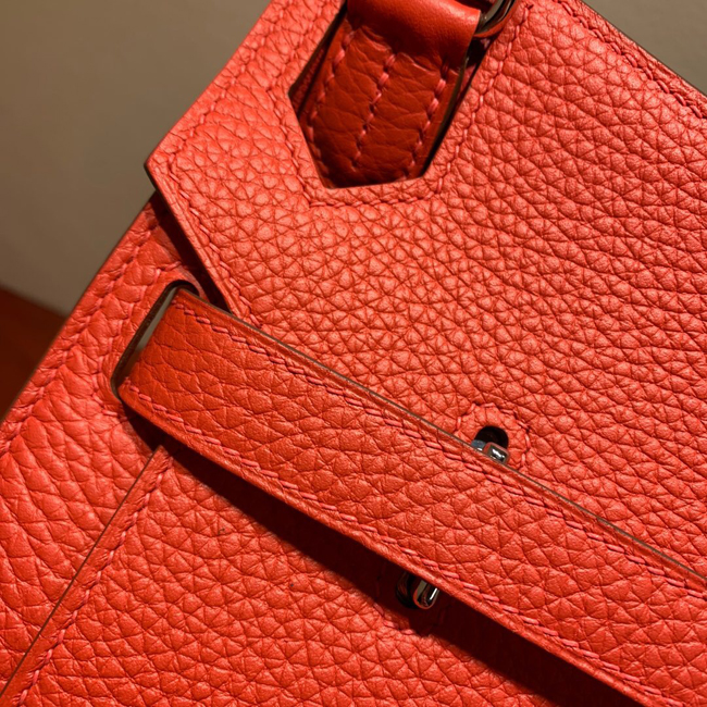 エルメス ジプシエール31 レッド シルバー金具
