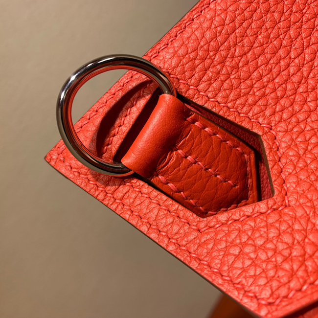 エルメス ジプシエール31 レッド シルバー金具