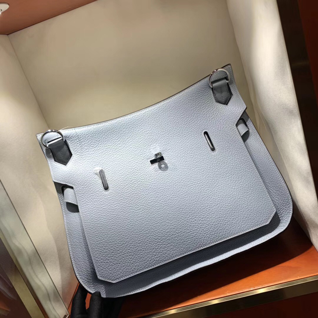 エルメス ジプシエール31 ブルーラン シルバー金具