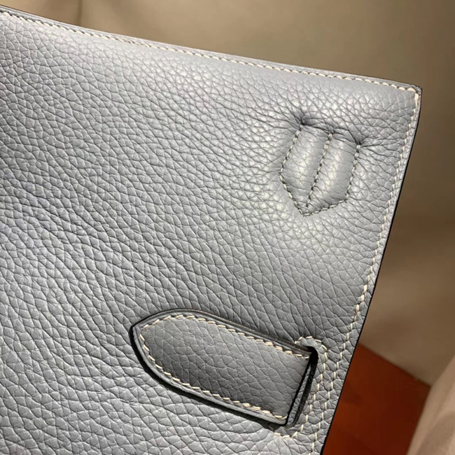 エルメス ジプシエール31 ブルーラン シルバー金具
