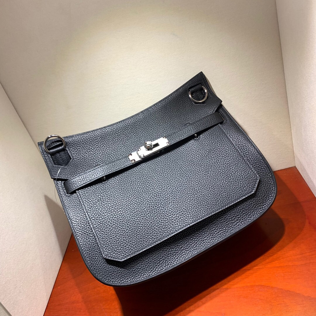エルメス ジプシエール31 ブラック シルバー金具