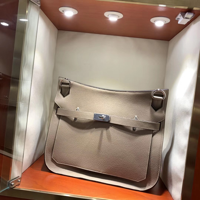 エルメス ジプシエール31 トープ シルバー金具