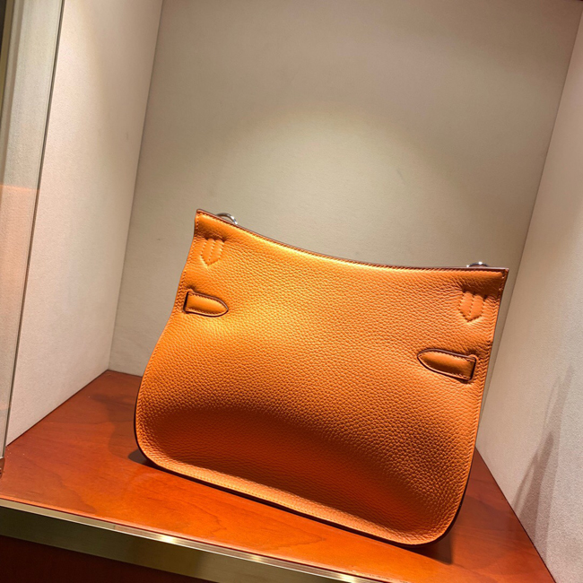 エルメス ジプシエール31 オレンジ シルバー金具