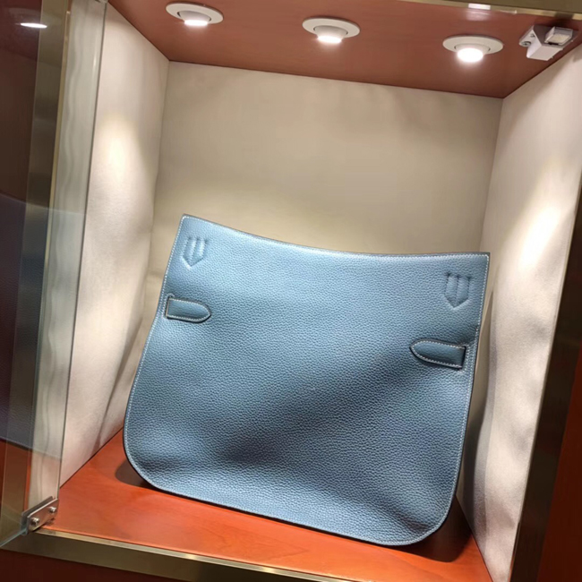 エルメス ジプシエール31 ブルージーン シルバー金具