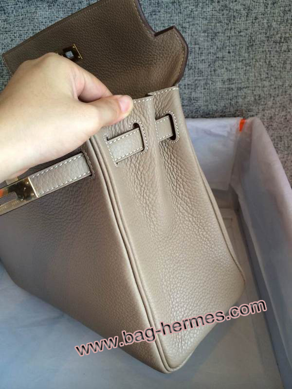 エルメス ケリー32 トゥルティ―ルグレー トゴ ゴールド金具