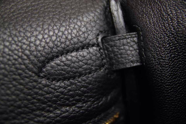エルメス ケリー32 ブラック トゴ ゴールド金具