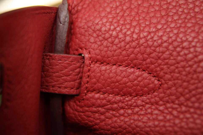 エルメス ケリー32 ルビー トゴ ゴールド金具