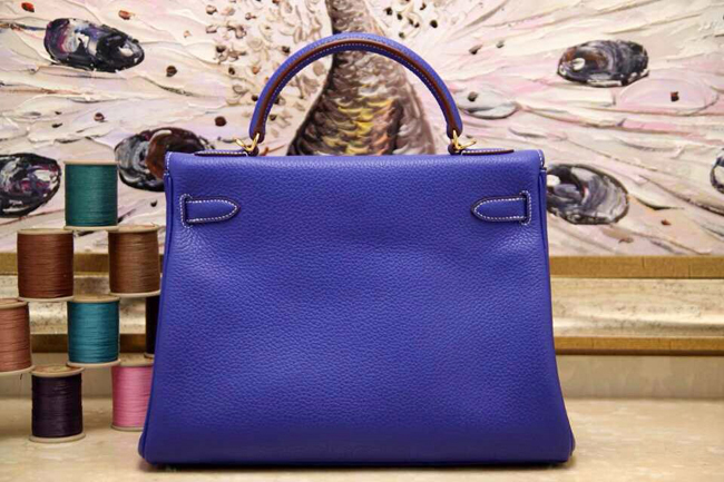 エルメス ケリー32 クロッカス トゴ ゴールド金具