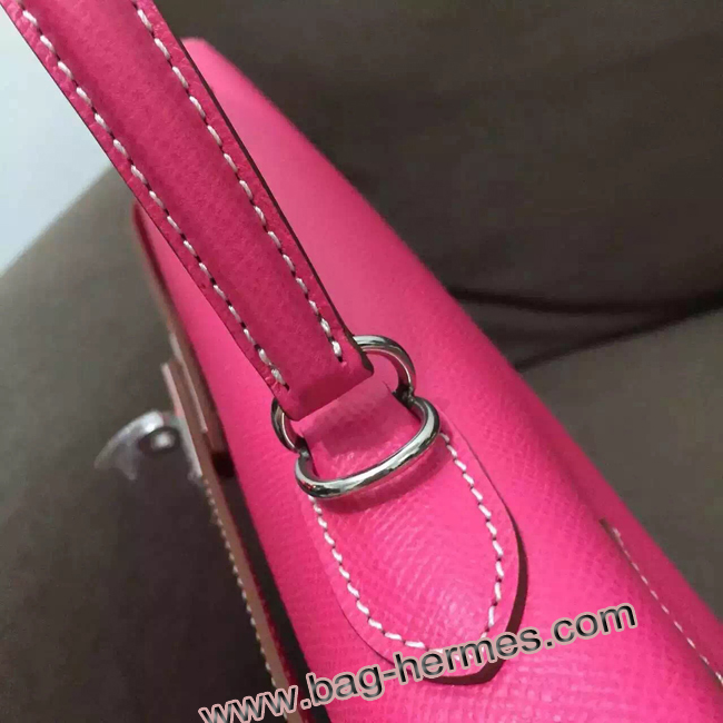 エルメス ケリー32 フューシャピンク ヴォーエプソン シルバー金具
