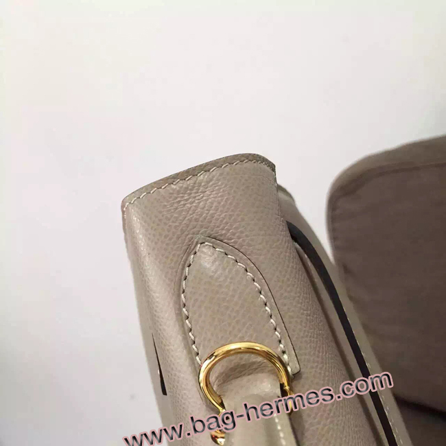 エルメス ケリー32 トゥルティ―ルグレー ヴォーエプソン ゴールド金具