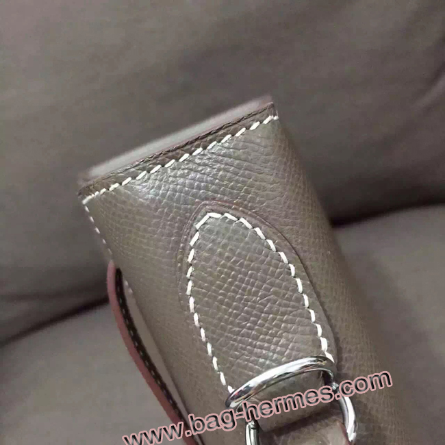エルメス ケリー32 エトゥープ ヴォーエプソン シルバー金具