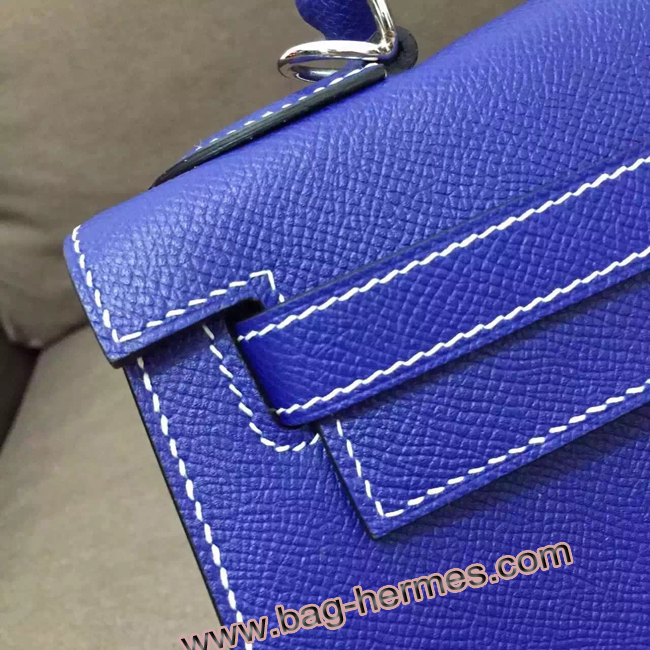 エルメス ケリー32 クロッカス ヴォーエプソン シルバー金具