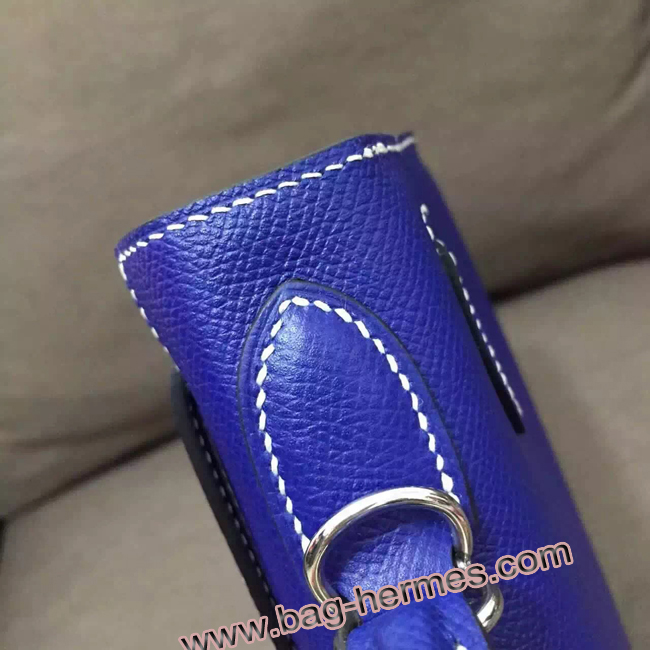 エルメス ケリー32 クロッカス ヴォーエプソン シルバー金具