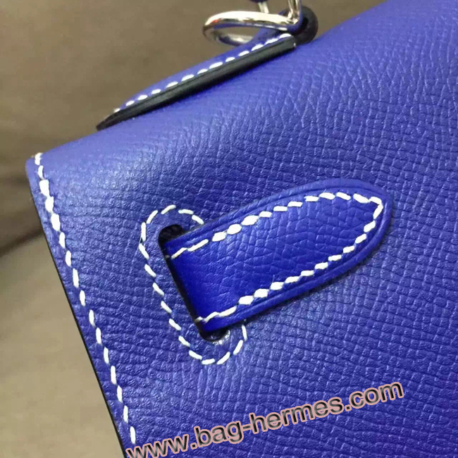 エルメス ケリー32 クロッカス ヴォーエプソン シルバー金具