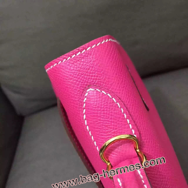 エルメス ケリー32 トスカ ヴォーエプソン ゴールド金具