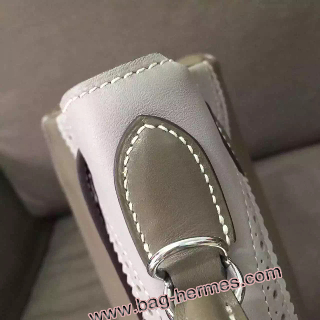 エルメス ケリー32 エトゥープ シルバー金具
