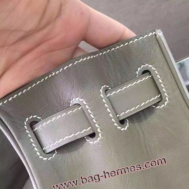 エルメス ケリー32 エトゥープ シルバー金具