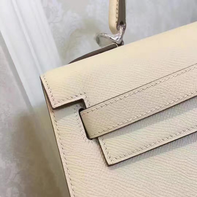 エルメス ケリー32 クレ ヴォーエプソン シルバー金具