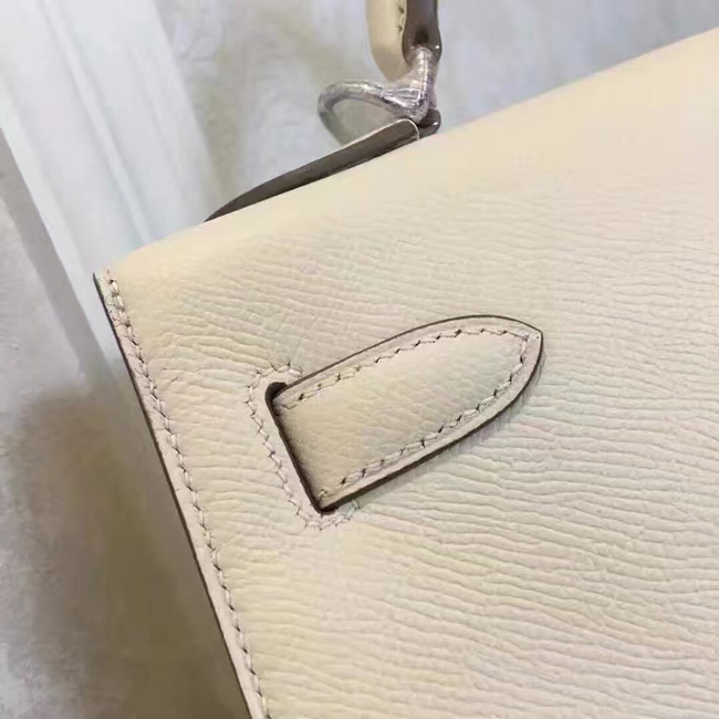 エルメス ケリー32 クレ ヴォーエプソン シルバー金具