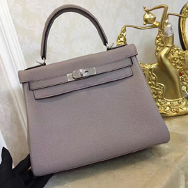 エルメス ケリー32 グリシーヌ トゴ シルバー金具