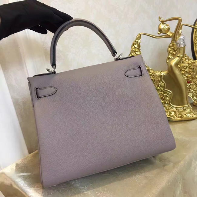 エルメス ケリー32 グリシーヌ トゴ シルバー金具