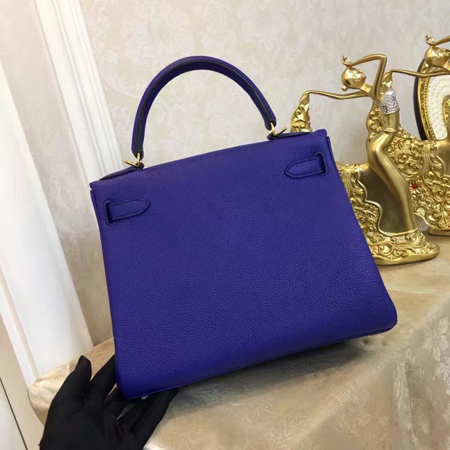 エルメス ケリー32 クロッカス トゴ ゴールド金具